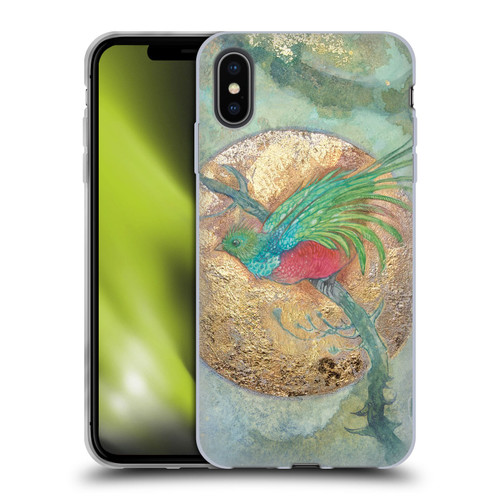 Stephanie Law Graphics Bird Soft Gel Case for Apple iPhone XS Max