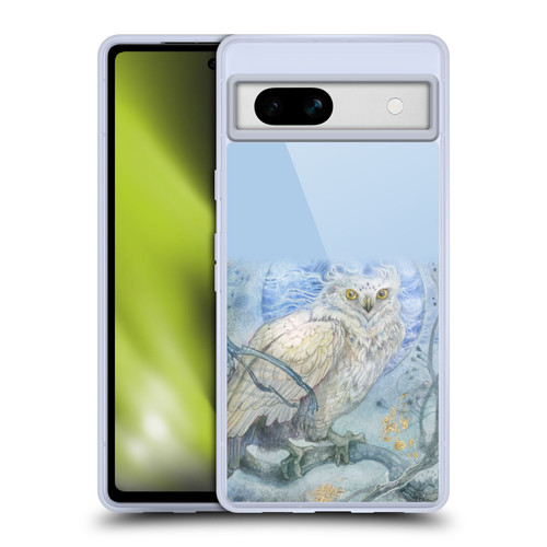 Stephanie Law Graphics Owl Soft Gel Case for Google Pixel 7a