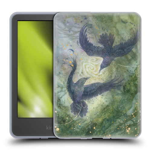 Stephanie Law Graphics Huginn And Muninn Soft Gel Case for Amazon Kindle 11th Gen 6in 2022