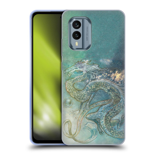 Stephanie Law Graphics Dragon Soft Gel Case for Nokia X30