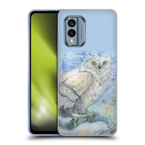 Stephanie Law Graphics Owl Soft Gel Case for Nokia X30