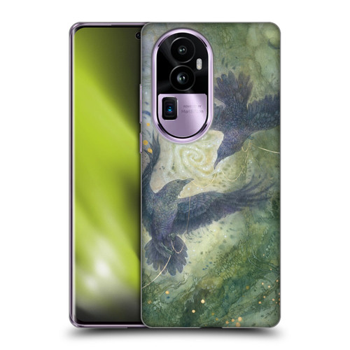 Stephanie Law Graphics Huginn And Muninn Soft Gel Case for OPPO Reno10 Pro+
