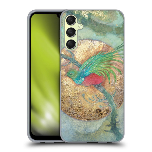 Stephanie Law Graphics Bird Soft Gel Case for Samsung Galaxy A24 4G / M34 5G