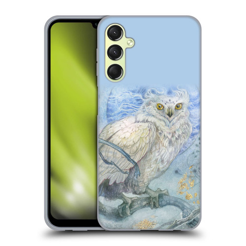 Stephanie Law Graphics Owl Soft Gel Case for Samsung Galaxy A24 4G / M34 5G