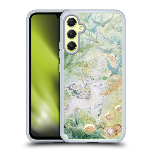 Stephanie Law Graphics A Meeting Of Tangled Paths Soft Gel Case for Samsung Galaxy A34 5G