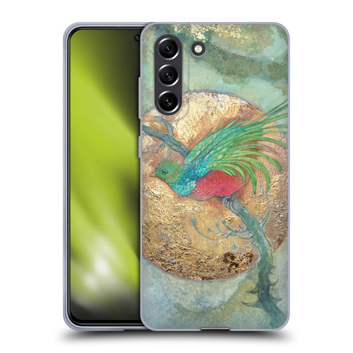 Stephanie Law Graphics Bird Soft Gel Case for Samsung Galaxy S21 FE 5G
