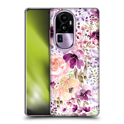Anis Illustration Bloomers Floral Chaos Soft Gel Case for OPPO Reno10 Pro+