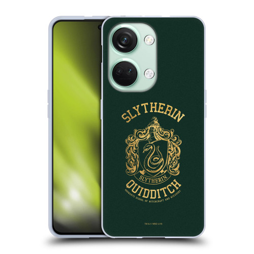 Harry Potter Deathly Hallows X Slytherin Quidditch Soft Gel Case for OnePlus Nord 3 5G