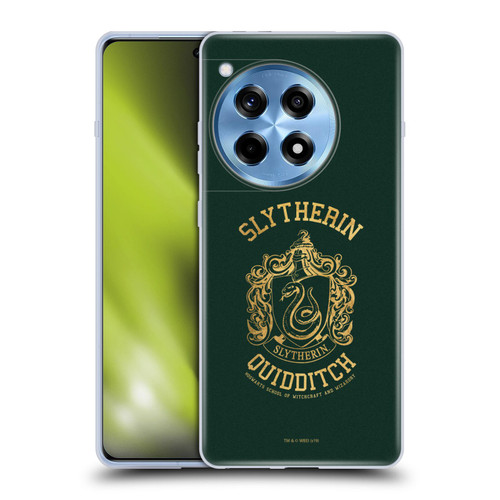 Harry Potter Deathly Hallows X Slytherin Quidditch Soft Gel Case for OnePlus 12R