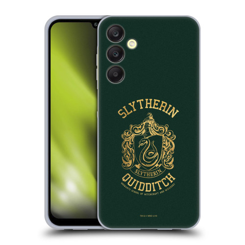 Harry Potter Deathly Hallows X Slytherin Quidditch Soft Gel Case for Samsung Galaxy A25 5G