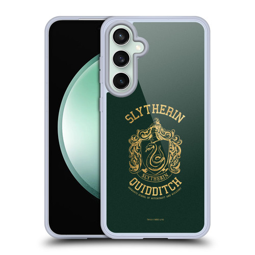 Harry Potter Deathly Hallows X Slytherin Quidditch Soft Gel Case for Samsung Galaxy S23 FE 5G