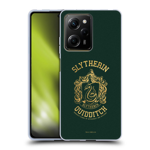 Harry Potter Deathly Hallows X Slytherin Quidditch Soft Gel Case for Xiaomi Redmi Note 12 Pro 5G