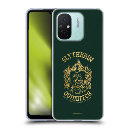 Harry Potter Deathly Hallows X Slytherin Quidditch Soft Gel Case for Xiaomi Redmi 12C