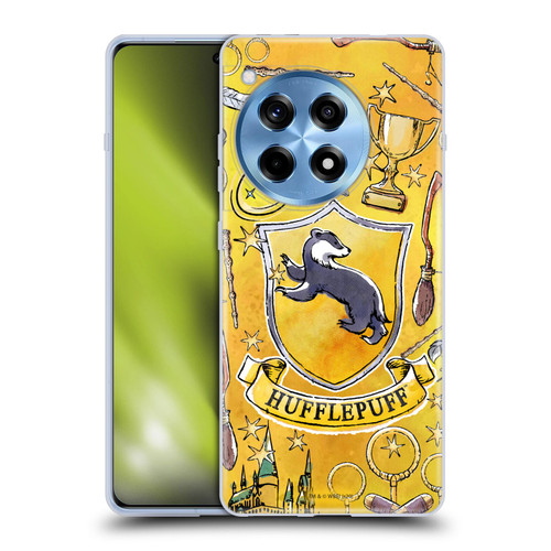 Harry Potter Deathly Hallows XIII Hufflepuff Pattern Soft Gel Case for OnePlus 12R