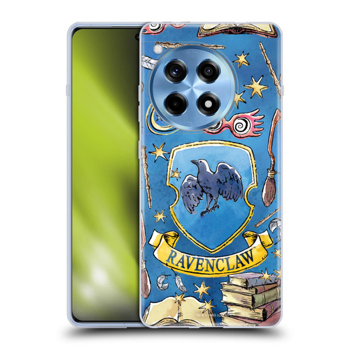 Harry Potter Deathly Hallows XIII Ravenclaw Pattern Soft Gel Case for OnePlus 12R