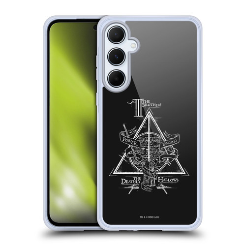 Harry Potter Deathly Hallows XIV Triangle Symbol Soft Gel Case for Samsung Galaxy A55 5G