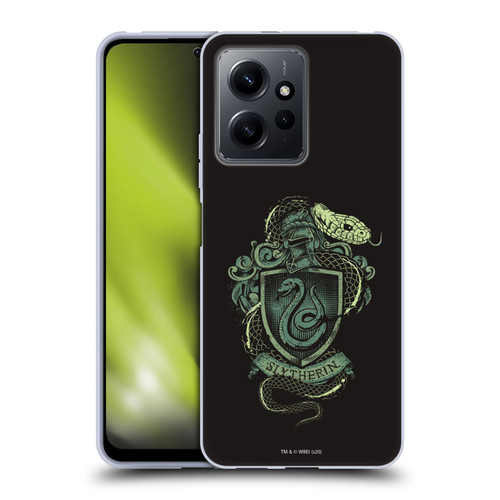 Harry Potter Deathly Hallows XIV Slytherin Soft Gel Case for Xiaomi Redmi Note 12 4G
