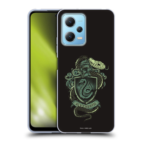 Harry Potter Deathly Hallows XIV Slytherin Soft Gel Case for Xiaomi Redmi Note 12 5G