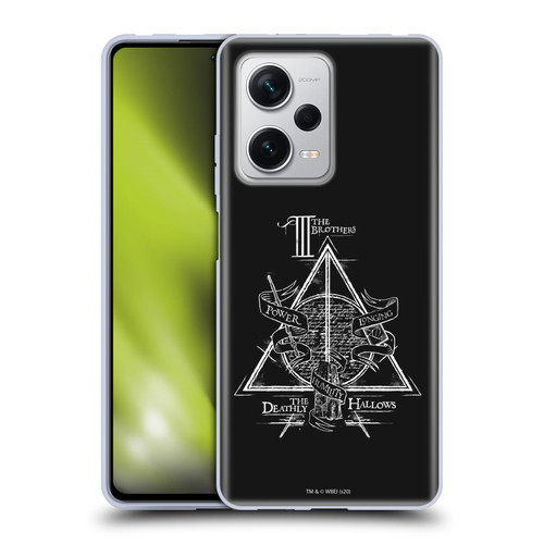 Harry Potter Deathly Hallows XIV Triangle Symbol Soft Gel Case for Xiaomi Redmi Note 12 Pro+ 5G