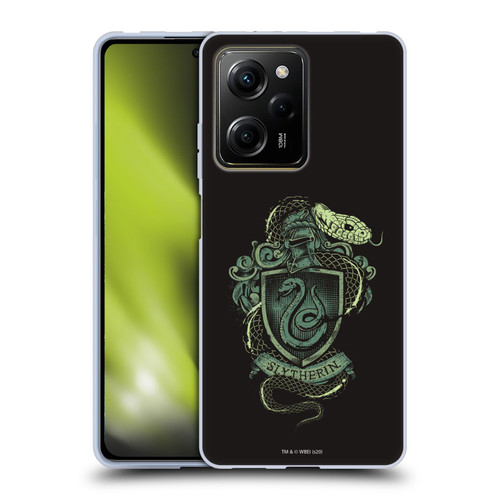 Harry Potter Deathly Hallows XIV Slytherin Soft Gel Case for Xiaomi Redmi Note 12 Pro 5G