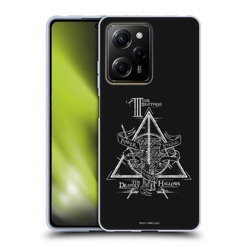 Harry Potter Deathly Hallows XIV Triangle Symbol Soft Gel Case for Xiaomi Redmi Note 12 Pro 5G