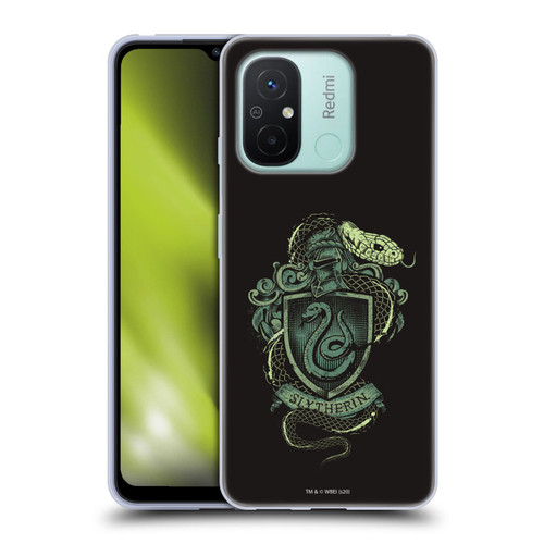Harry Potter Deathly Hallows XIV Slytherin Soft Gel Case for Xiaomi Redmi 12C