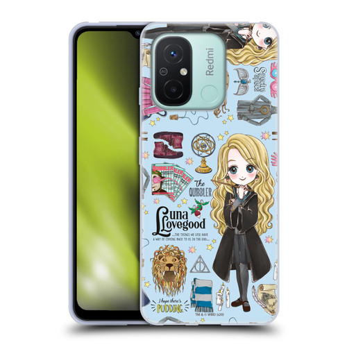 Harry Potter Deathly Hallows XXXVII Luna Pattern Soft Gel Case for Xiaomi Redmi 12C