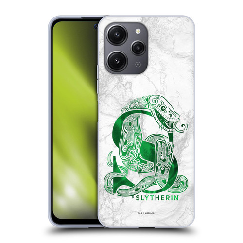 Harry Potter Deathly Hallows IX Slytherin Aguamenti Soft Gel Case for Xiaomi Redmi 12