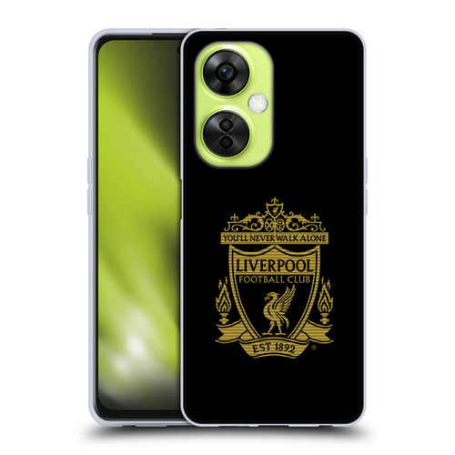 Liverpool Football Club Crest 2 Black 2 Soft Gel Case for OnePlus Nord CE 3 Lite 5G