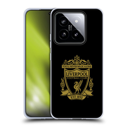 Liverpool Football Club Crest 2 Black 2 Soft Gel Case for Xiaomi 14