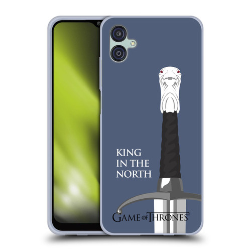 HBO Game of Thrones Graphics Longclaw King North Soft Gel Case for Samsung Galaxy M04 5G / A04e