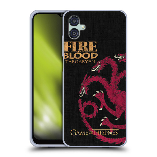HBO Game of Thrones House Mottos Targaryen Soft Gel Case for Samsung Galaxy M04 5G / A04e