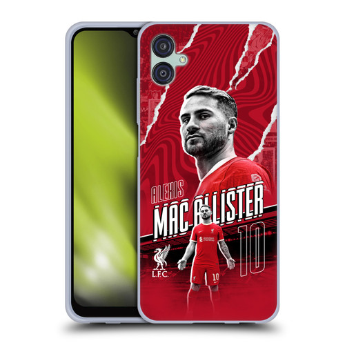 Liverpool Football Club 2023/24 First Team Alexis Mac Allister Soft Gel Case for Samsung Galaxy M04 5G / A04e