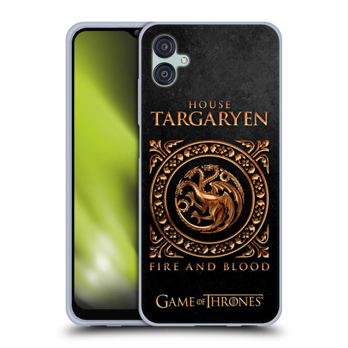 HBO Game of Thrones Metallic Sigils Targaryen Soft Gel Case for Samsung Galaxy M04 5G / A04e