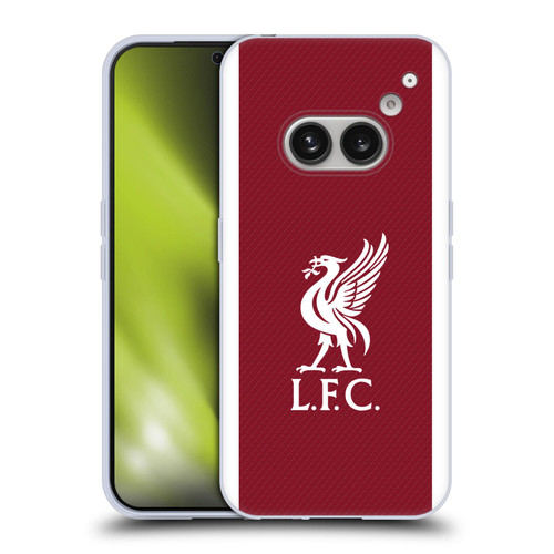 Liverpool Football Club 2023/24 Home Kit Soft Gel Case for Nothing Phone (2a)