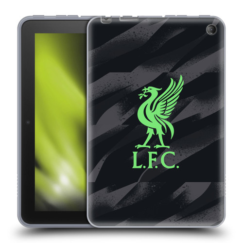 Liverpool Football Club 2023/24 Home Goalkeeper Kit Soft Gel Case for Amazon Fire 7 2022