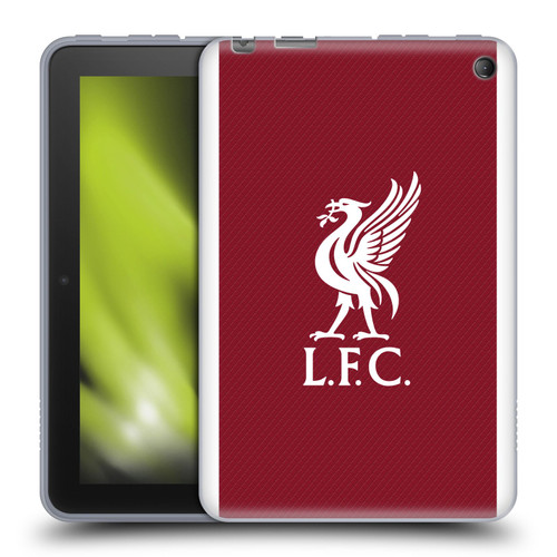 Liverpool Football Club 2023/24 Home Kit Soft Gel Case for Amazon Fire 7 2022