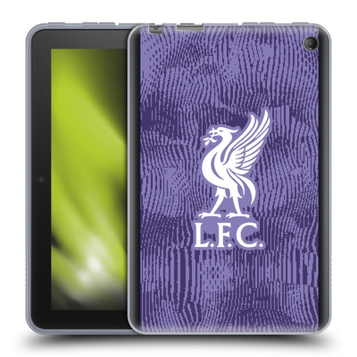 Liverpool Football Club 2023/24 Third Kit Soft Gel Case for Amazon Fire 7 2022