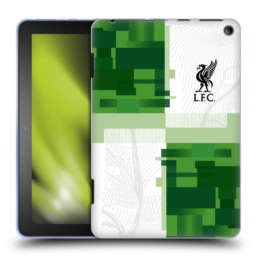 Liverpool Football Club 2023/24 Away Kit Soft Gel Case for Amazon Fire HD 8/Fire HD 8 Plus 2020