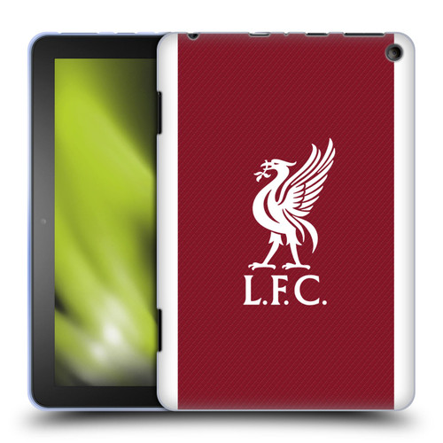 Liverpool Football Club 2023/24 Home Kit Soft Gel Case for Amazon Fire HD 8/Fire HD 8 Plus 2020