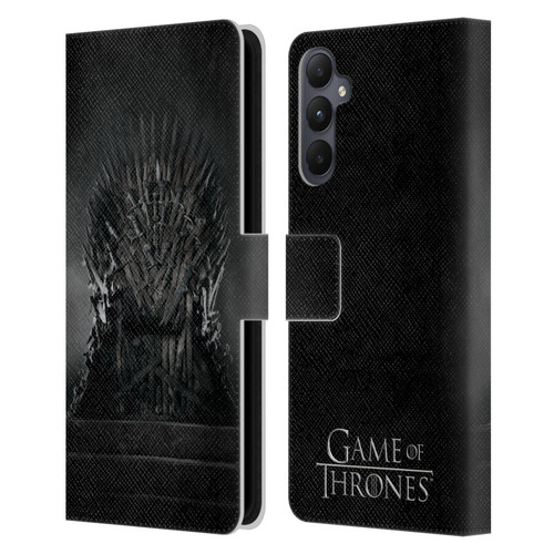 HBO Game of Thrones Key Art Iron Throne Leather Book Wallet Case Cover For Samsung Galaxy A05s