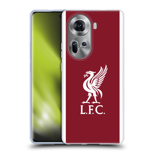 Liverpool Football Club 2023/24 Home Kit Soft Gel Case for OPPO Reno11