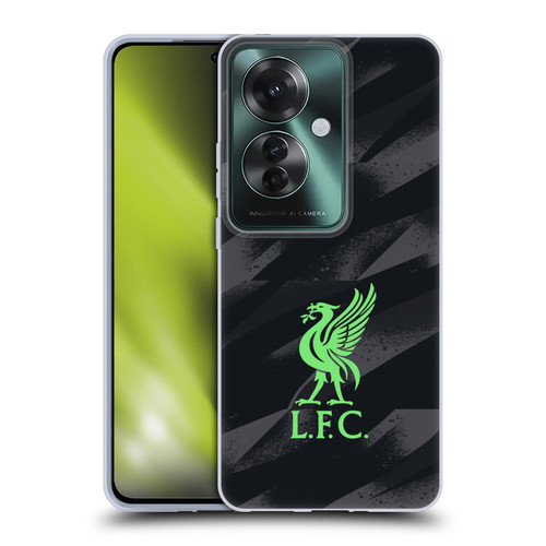 Liverpool Football Club 2023/24 Home Goalkeeper Kit Soft Gel Case for OPPO Reno11 F 5G / F25 Pro 5G