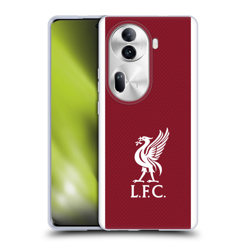 Liverpool Football Club 2023/24 Home Kit Soft Gel Case for OPPO Reno11 Pro