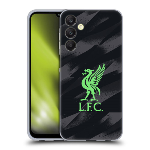 Liverpool Football Club 2023/24 Home Goalkeeper Kit Soft Gel Case for Samsung Galaxy A25 5G