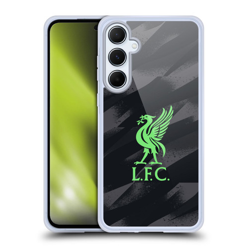 Liverpool Football Club 2023/24 Home Goalkeeper Kit Soft Gel Case for Samsung Galaxy A55 5G