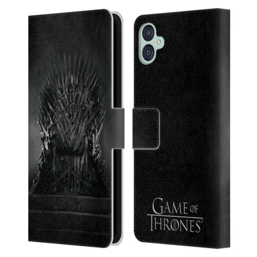 HBO Game of Thrones Key Art Iron Throne Leather Book Wallet Case Cover For Samsung Galaxy M04 5G / A04e