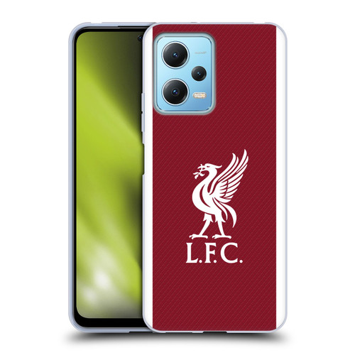 Liverpool Football Club 2023/24 Home Kit Soft Gel Case for Xiaomi Redmi Note 12 5G