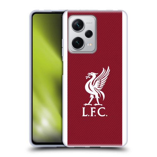 Liverpool Football Club 2023/24 Home Kit Soft Gel Case for Xiaomi Redmi Note 12 Pro+ 5G
