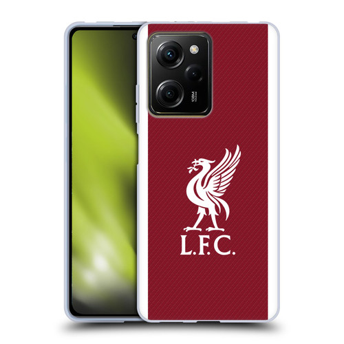 Liverpool Football Club 2023/24 Home Kit Soft Gel Case for Xiaomi Redmi Note 12 Pro 5G